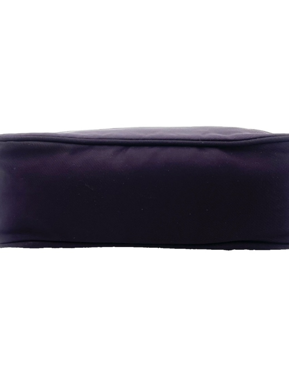 Prada Deep Purple Nylon Shoulder Bag with Triangle Logo y2k - Picture 3 of 15